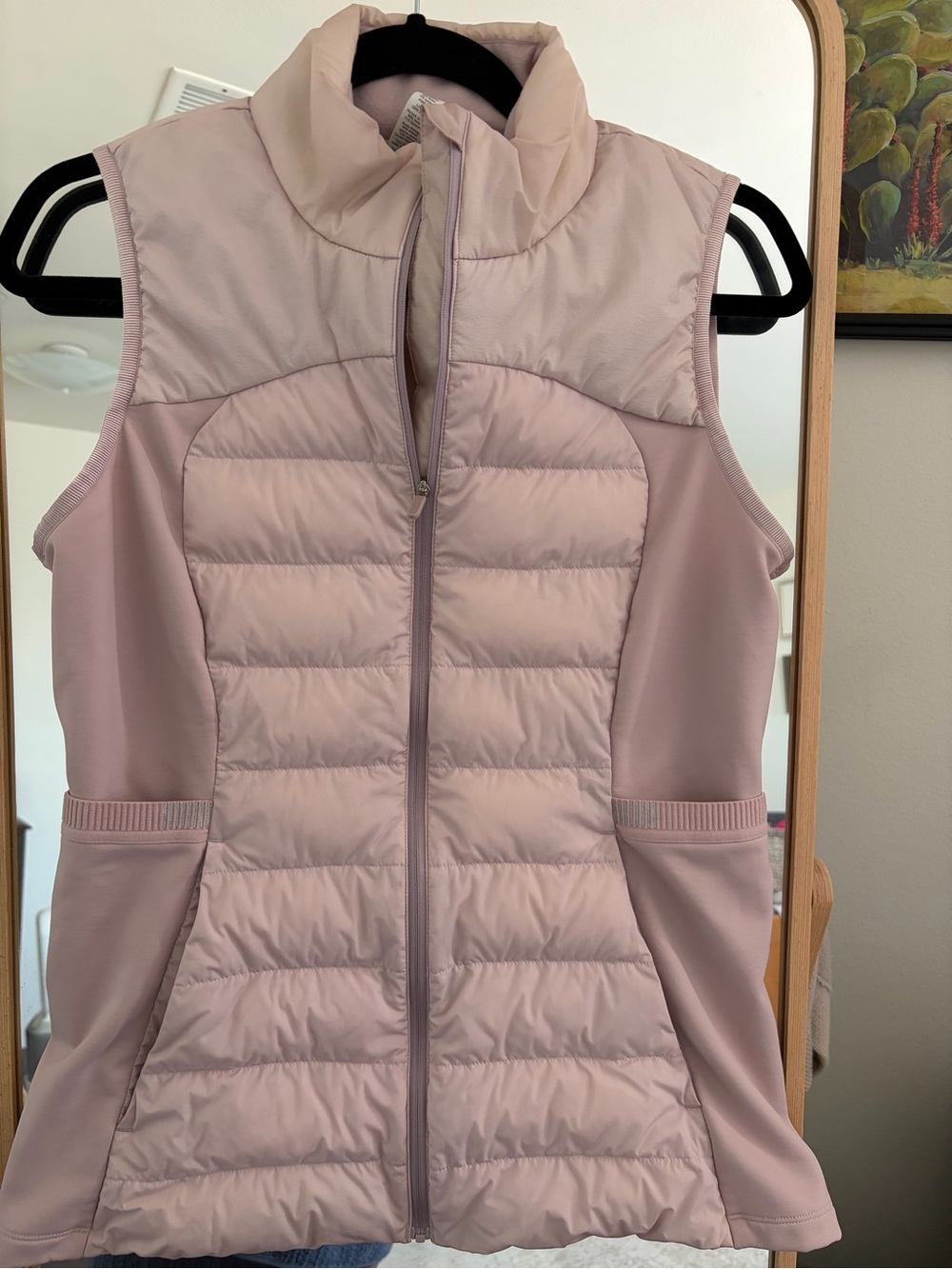 Lululemon Women's Lightweight Quilted Vest - Dusty lavender pink 10